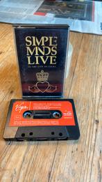 SIMPLE MINDS LIVE cassettebandje, Cd's en Dvd's, Cassettebandjes, Pop, Gebruikt, Ophalen of Verzenden, 1 bandje