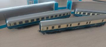 3 Märklin DB d-tr rtg'n + verl. artnr 4157,4092,4076 in ovp beschikbaar voor biedingen