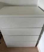 Malm ladekast wit, Ophalen, Gebruikt, 50 tot 100 cm, 3 of 4 laden