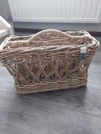 Riviera maison lectuur bak nieuw, Huis en Inrichting, Woonaccessoires | Schalen en Manden, Ophalen of Verzenden, Nieuw, Rond, Riet