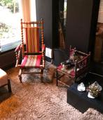 bijzondere stoel, Huis en Inrichting, Ophalen, Hout, Zo goed als nieuw, Eén