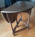 Hangoor bijzettafel donker eiken., Antiek en Kunst, Antiek | Meubels | Tafels, Ophalen