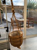 Planten hangpot van bamboe, Overige materialen, Rond, Binnen, Ophalen of Verzenden