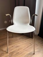 IKEA Eetkamerstoel (4 stuks), Huis en Inrichting, Stoelen, Ophalen, Kunststof, Gebruikt, Wit