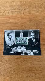 Monaco ansichtkaart Grace Kelly prins Reinier 1956, Verzamelen, Ophalen of Verzenden, 1940 tot 1960