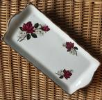 Vintage Old Foley Cakeschaal met Rozen, Ophalen of Verzenden