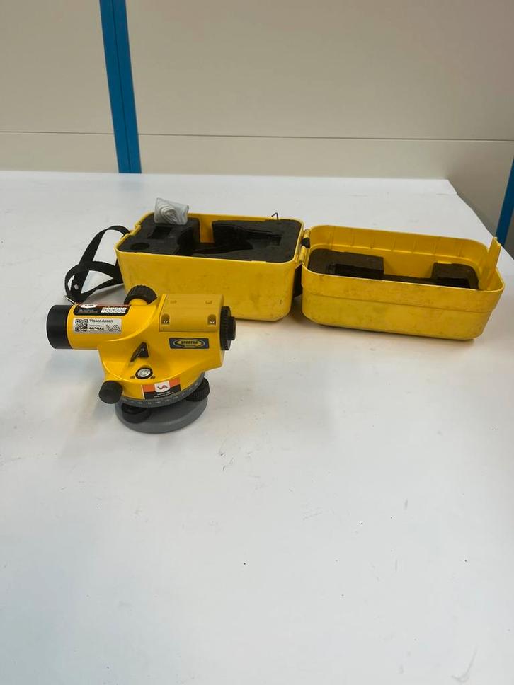Waterpasinstrument Spectra AL32A in koffertje en met statief, Diensten en Vakmensen, Tuinmannen en Stratenmakers, Bestrating, Hekwerk of Schuttingen
