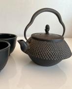 Vintage Japans Tetsubin Nanbu Tekki Theepot Gietijzer 40’s, Antiek en Kunst, Ophalen of Verzenden