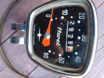 Brommer kilometer teller jaren 70 oldtimer  beschikbaar voor biedingen