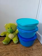 Tupperware nieuwe ruimtekommen set van 3 stuks, Ophalen of Verzenden, Nieuw, Groen, Bak of Kom