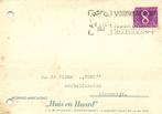 Woning-Inrichting Huis en Haard, Amersfoort - 01.1962 - brie, Ophalen of Verzenden, Briefkaart