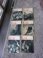 1940-1945 KIJK VINTAGE TIJDSCHRIFT  /6 NRS IN 1 KOOP, Verzamelen, Ophalen, 1940 tot 1960, Tijdschrift