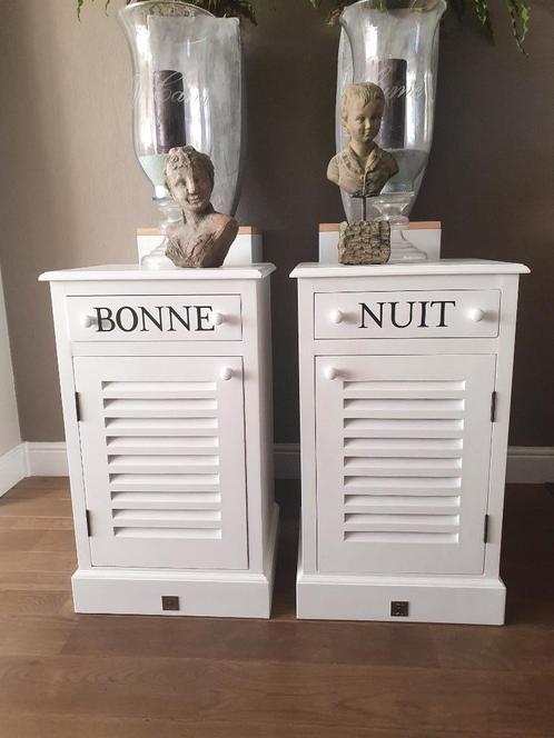 2 schitterende originele Riviera maison nachtkastjes, Huis en Inrichting, Slaapkamer | Nachtkastjes, Nieuw, 70 cm of meer, Minder dan 45 cm