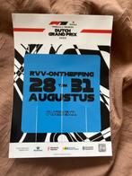 Doorlaatbewijs Dutch GP 2025 Zandvoort, Tickets en Kaartjes, Twee personen