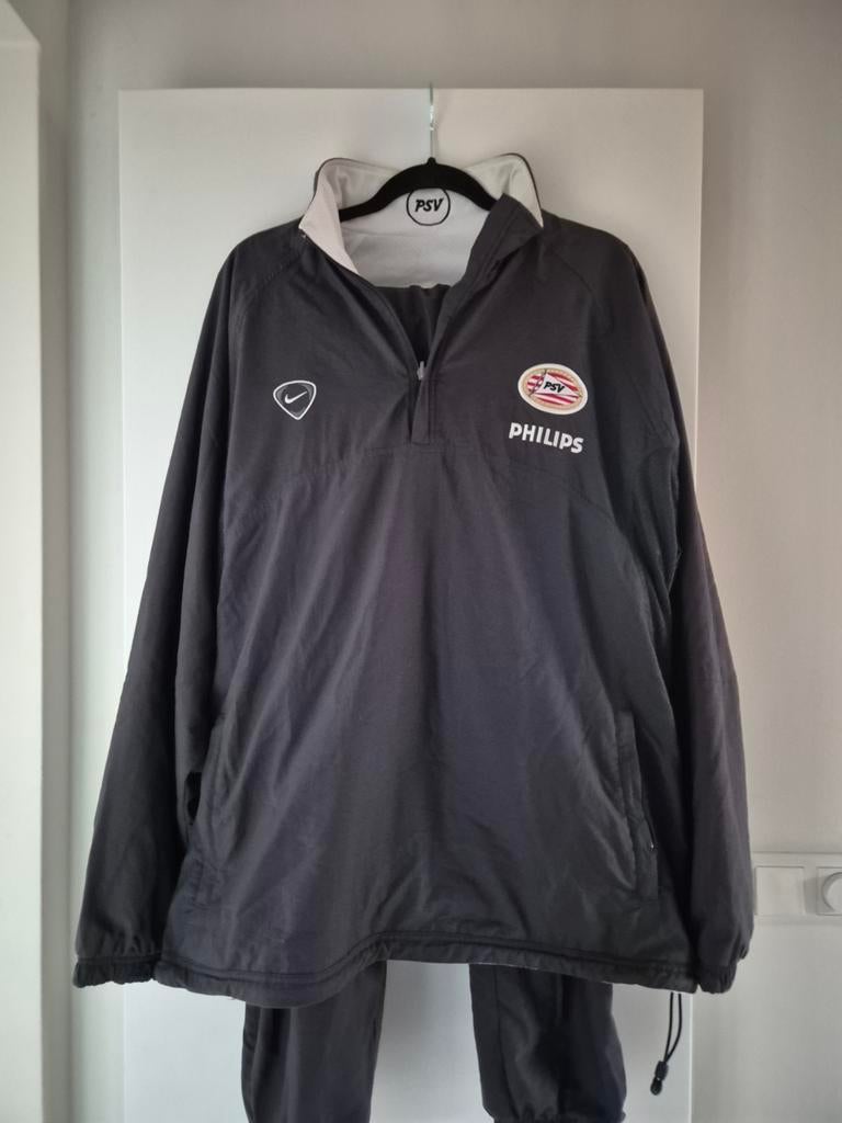 Vintage PSV Trainingspak dubbelzijdig  XL, Fitness, Maat 48/50 (M), Zwart, Nike