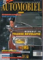Automobiel 10 1995 : Renault 16TS - A110 - Citroen Mehari, Gelezen, Algemeen, Automobiel, Ophalen of Verzenden