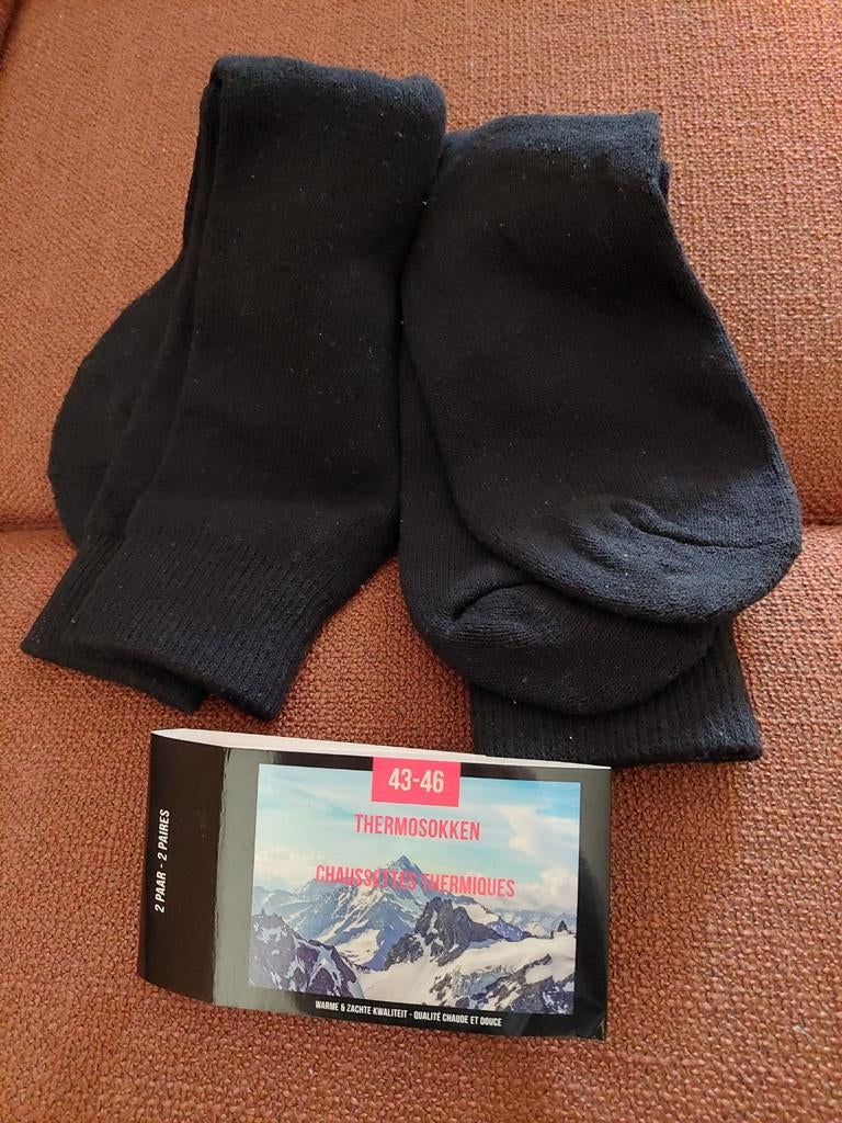 Thermosokken Nieuwjaar 43/ 46, Ophalen of Verzenden, Nieuw, Maat 43 t/m 46, Zwart
