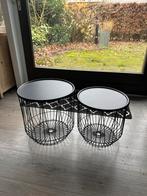 Bijzettafeltjes, Minder dan 55 cm, Rond, Zo goed als nieuw, Ophalen