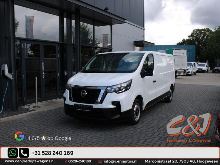 Nissan Primastar 2.0 dCi L2H1 N-Connecta airco navi cruise 3, Auto diversen, Schadeauto's, Nissan, Handgeschakeld, Diesel, Overige carrosserieën