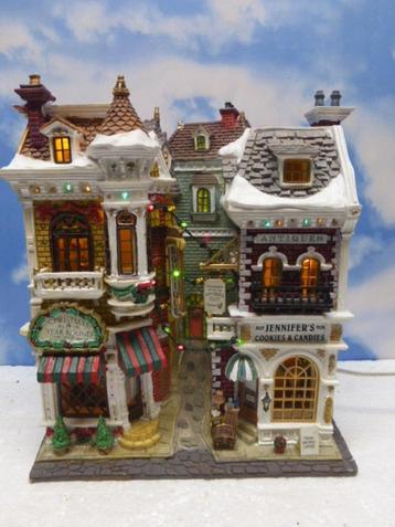 lemax facade Jennifer's Cookies & Candies kersthuisjes kerst beschikbaar voor biedingen