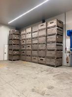 Houten appelbakken / kratten / bins € 15 pst, 15 st voorraad, Doe-het-zelf en Verbouw, Kratten en Dozen, Ophalen, Gebruikt, 100 cm of meer