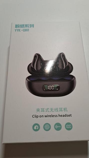 Clip-on Draadloze Oordopjes - Nieuw! beschikbaar voor biedingen