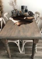 Eetkamertafel en salontafel, Ophalen, Gebruikt, 100 tot 150 cm, 50 tot 100 cm