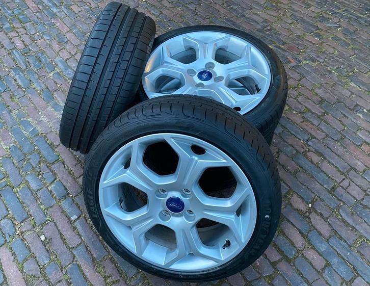 NIEUWE Goodyear banden op 17” Ford B Max Fiesta velgen TOP!, Auto-onderdelen, Banden en Velgen, Banden en Velgen, Zomerbanden