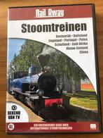 Rail Away Railaway Internationaal / Stoomtreinen DVD box, Cd's en Dvd's, Ophalen of Verzenden, Zo goed als nieuw, Overige typen