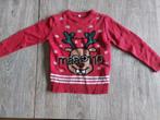 Kersttrui maat 110, Kinderen en Baby's, Kinderkleding | Maat 110, Ophalen of Verzenden, Zo goed als nieuw, Jongen of Meisje, Trui of Vest