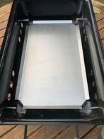 RVS hitteschild & asopvang voor de Weber Go Anywhere, Ophalen of Verzenden, Nieuw, WEBER, Met accessoires