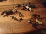 14 verschillende schleich dieren, Ophalen of Verzenden, Gebruikt, Paard, Beeldje of Figuurtje