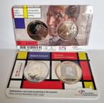 2 Euro Coincard 2020 Piet Mondriaan + penning in BU, Ophalen of Verzenden, Euro's