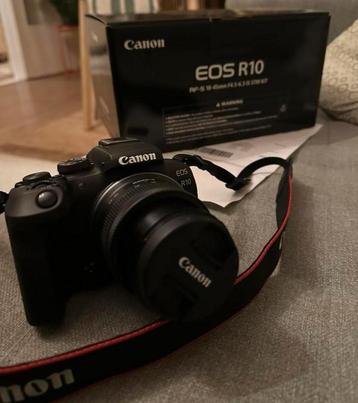 Canon EOS R10 – nieuw, met garantie + 256GB geheugenkaart beschikbaar voor biedingen