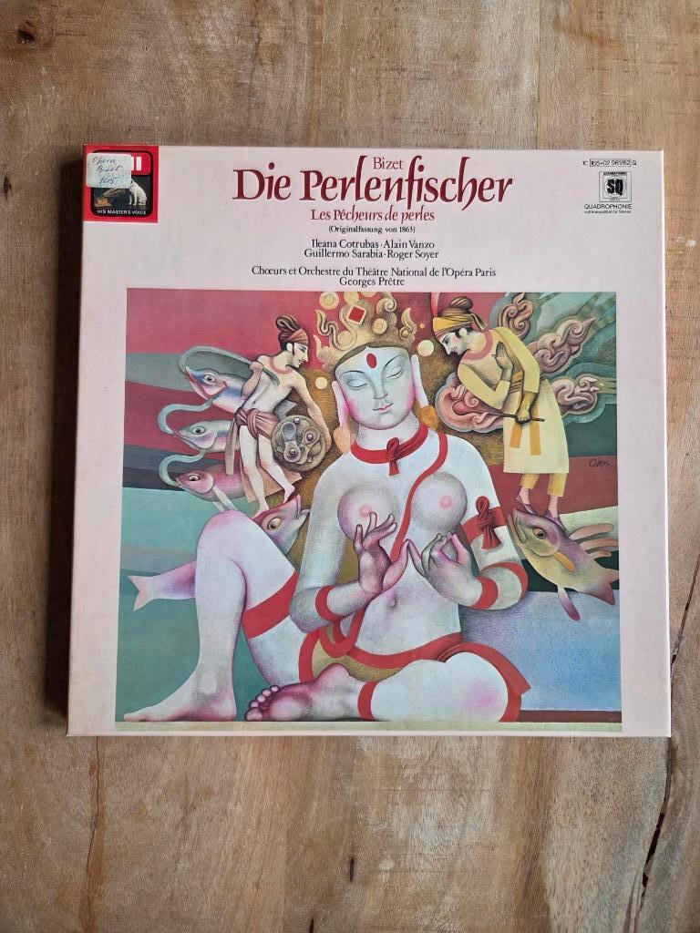 Bizet – Die Perlenfischer | Opera | EMI LP, Kamermuziek, Ophalen of Verzenden, Zo goed als nieuw, 12 inch