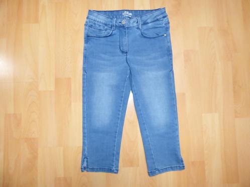 Capribroek s.Oliver slim fit (/stonewashed), maat 164 NIEUW!, Kinderen en Baby's, Kinderkleding | Maat 164, Nieuw, Meisje, Broek