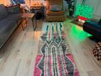 Handgeknoopt vintage loper kleed uit Marokko ca. 310 x 75 cm, Huis en Inrichting, Stoffering | Tapijten en Kleden, Info@bababoho.com