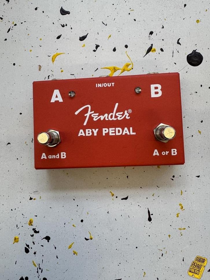 Fender 2-Switch ABY Pedal, Muziek en Instrumenten, Effecten, Zo goed als nieuw, Overige typen, Ophalen of Verzenden