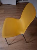 Te koop: 6 formica stoelen met aluminium poten., Huis en Inrichting, Stoelen, Ophalen, Overige kleuren, Twee