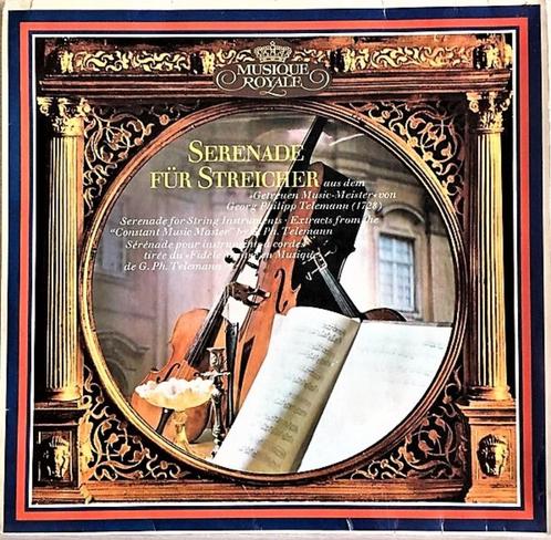 LP - Telemann - Serenade für Streicher, Cd's en Dvd's, Vinyl | Klassiek, Zo goed als nieuw, Kamermuziek, 12 inch, Ophalen of Verzenden