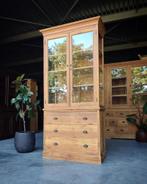 Hoge teak Vitrinekast | Ladenkast | Winkelkast #2258