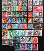Zwitserland : 51 klassieke zegels periode 1882 tot jaren '40, Ophalen of Verzenden, Gestempeld