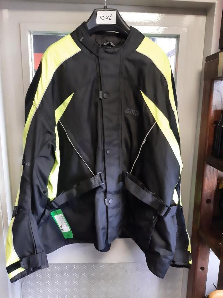 Germas motorjas 10XL motor jas + protectie jas 10XL groot !!, Motoren, Kleding | Motorkleding, Jas | textiel, Dames, Heren, Nieuw met kaartje