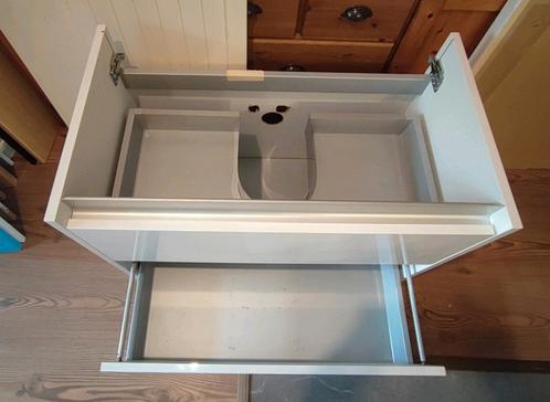Wallmounted vanity bathroom cabinet / badkamermeubel, Huis en Inrichting, Keuken | Keukenelementen, Gebruikt, Minder dan 100 cm
