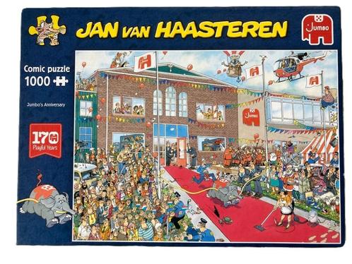PUZZEL JAN VAN HAASTEREN JUMBO S ANNIVERSARY 1000 stukjes, Hobby en Vrije tijd, Denksport en Puzzels, Zo goed als nieuw, Legpuzzel