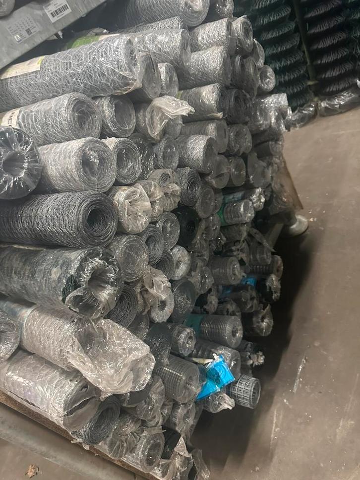 Kippengaas / Volièregaas / Konijnengaas – 2e keus, Tuin en Terras, Gaas en Draad, Zo goed als nieuw, Gaas, Minder dan 10 meter