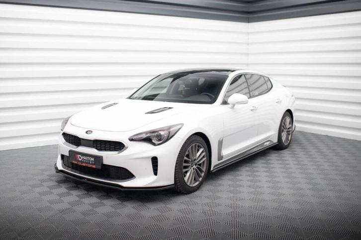 Voorlip spoiler sideskirt diffuser - Kia Stinger GT 17-23, Auto diversen, Tuning en Styling, Ophalen of Verzenden