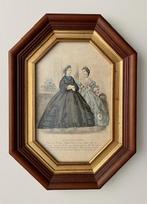 Klassieke Franse lijst (8 kantig) Les Modes Parisiennes, Ophalen of Verzenden