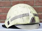 Brandweerhelm brandweer MSA f200 sterk gebruikt, Ophalen of Verzenden, Landmacht, Nederland, Embleem of Badge