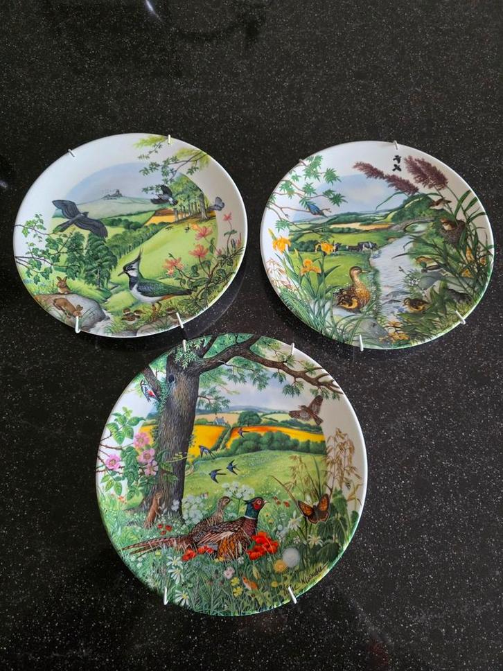 Wedgwood Borden - Colin Newman's Country Panorama, Antiek en Kunst, Antiek | Wandborden en Tegels, Ophalen of Verzenden